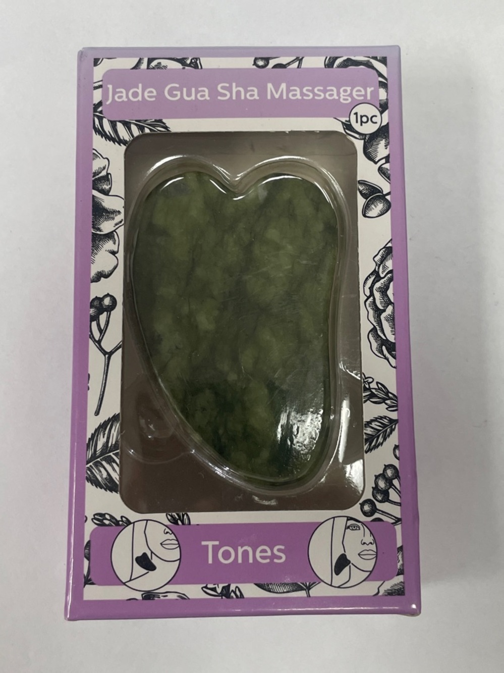 Jade Gua Sha Massager - Green